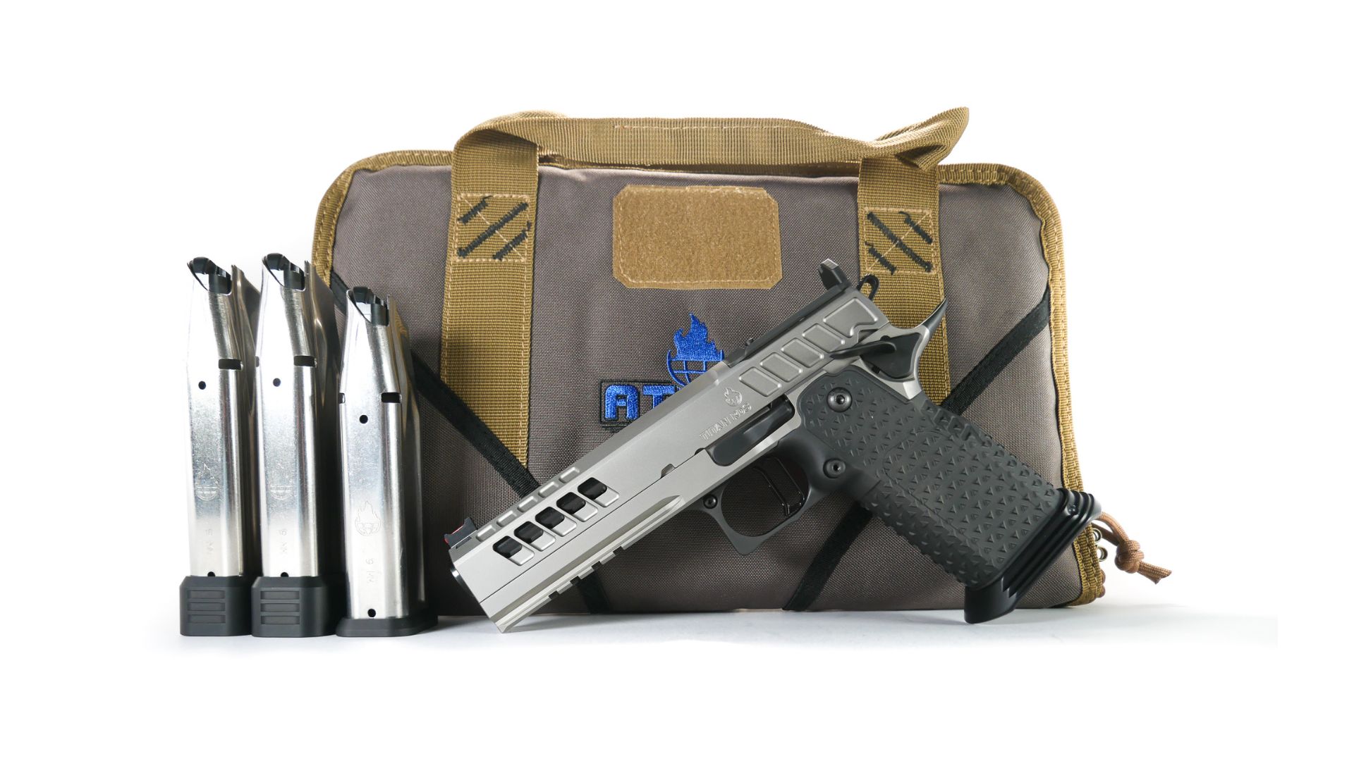 New Atlas Gunworks Titan RDS 9mm (PVD Silver) - KOVERT